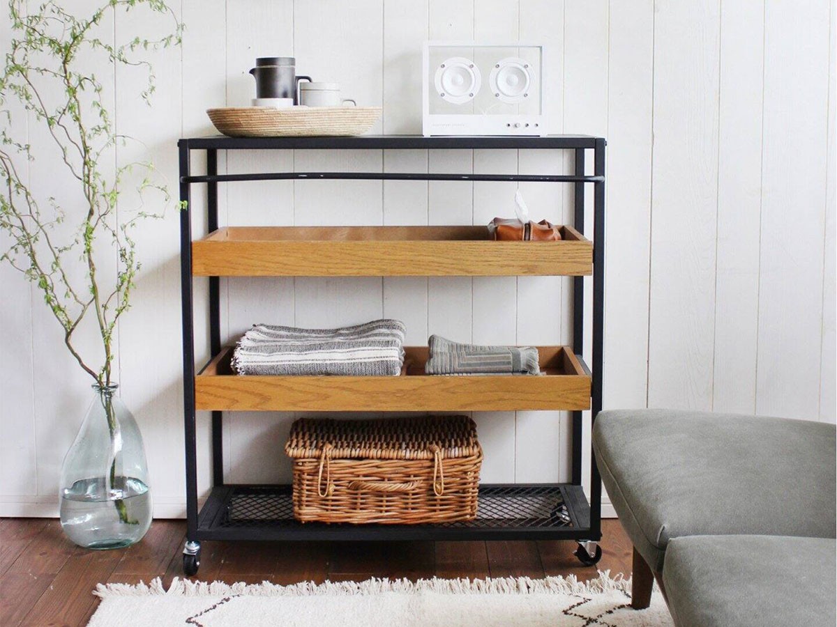 JOURNAL STANDARD FURNITURE SENS WAGON RACK / ジャーナルスタンダードファニチャー サンク ワゴンラック （収納家具 > ワゴン） 19