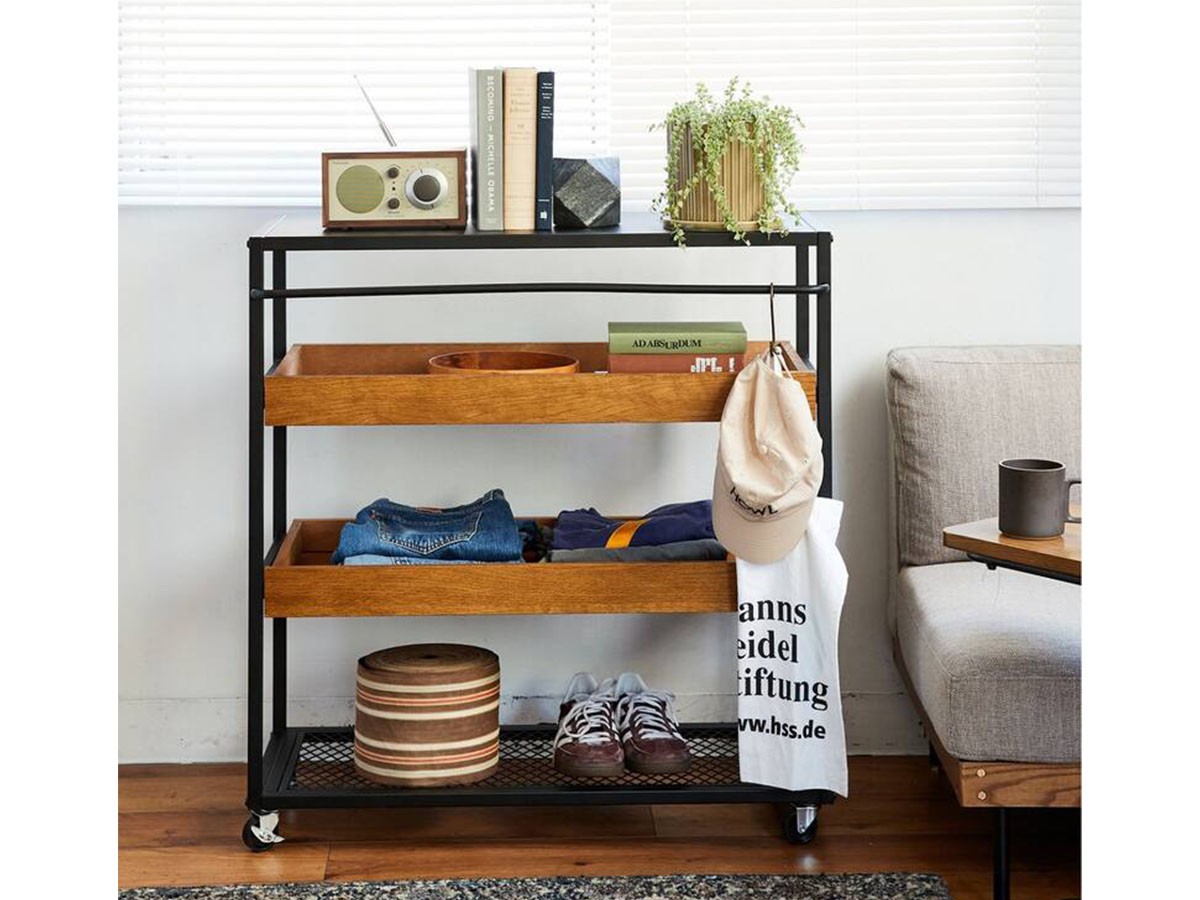 JOURNAL STANDARD FURNITURE SENS WAGON RACK / ジャーナルスタンダードファニチャー サンク ワゴンラック （収納家具 > ワゴン） 4