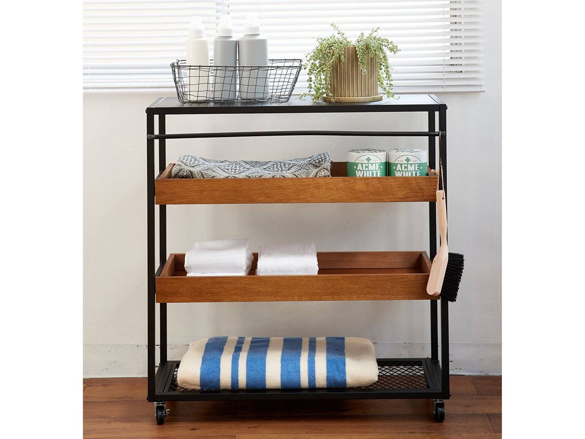 JOURNAL STANDARD FURNITURE SENS WAGON RACK / ジャーナルスタンダードファニチャー サンク ワゴンラック （収納家具 > ワゴン） 8