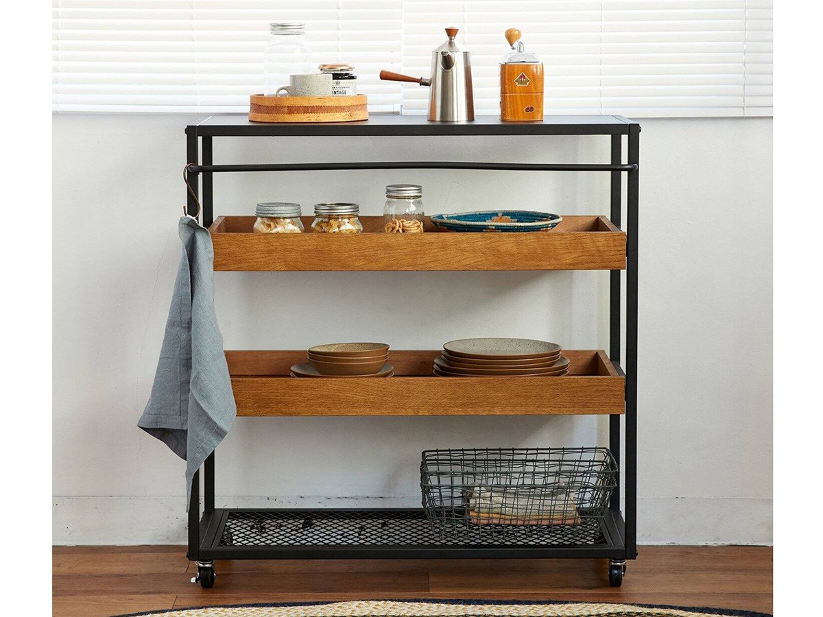 JOURNAL STANDARD FURNITURE SENS WAGON RACK / ジャーナルスタンダードファニチャー サンク ワゴンラック （収納家具 > ワゴン） 17