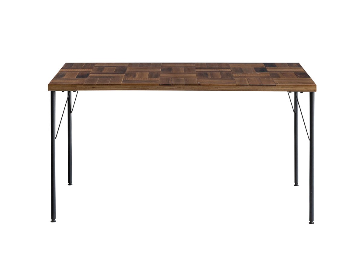 Knot antiques MATERIA DINING TABLE / ノットアンティークス マテリア ダイニングテーブル
チェス柄天板 + No.2脚（丸脚） （テーブル > ダイニングテーブル） 30