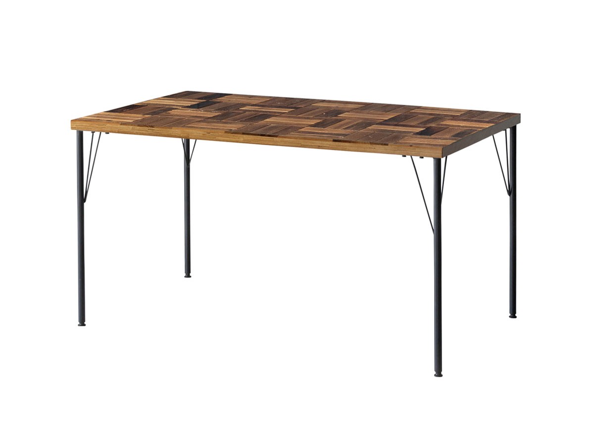 Knot antiques MATERIA DINING TABLE / ノットアンティークス マテリア ダイニングテーブル
チェス柄天板 + No.2脚（丸脚） （テーブル > ダイニングテーブル） 4