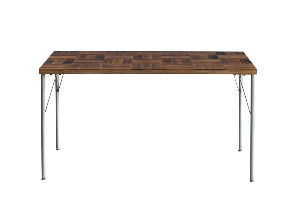 Knot antiques MATERIA DINING TABLE / ノットアンティークス マテリア ダイニングテーブル
チェス柄天板 + No.2脚（丸脚） （テーブル > ダイニングテーブル） 24