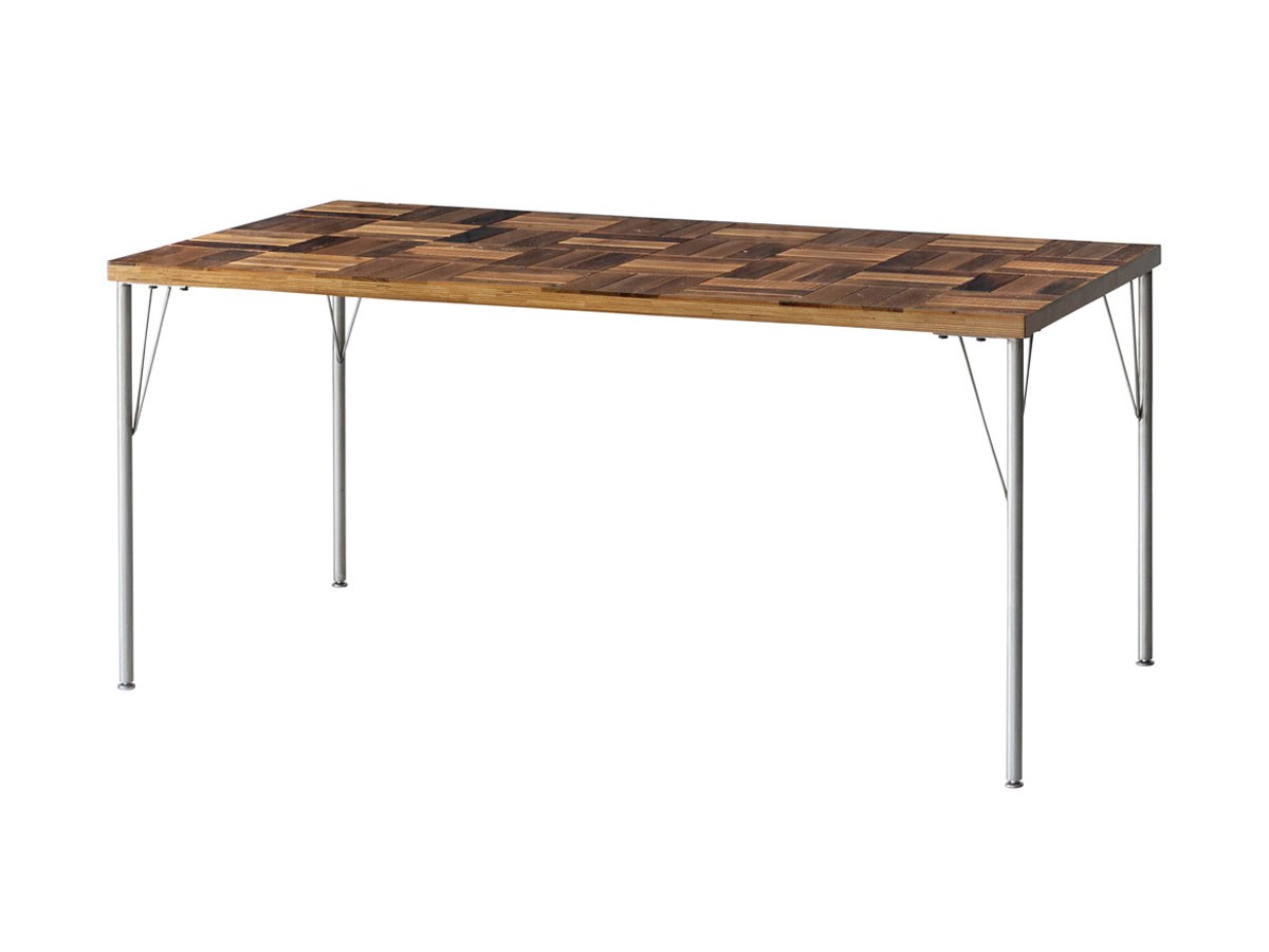 Knot antiques MATERIA DINING TABLE / ノットアンティークス マテリア ダイニングテーブル
チェス柄天板 + No.2脚（丸脚） （テーブル > ダイニングテーブル） 2