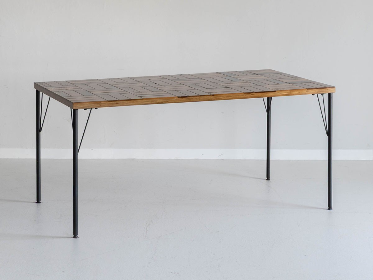 Knot antiques MATERIA DINING TABLE / ノットアンティークス マテリア ダイニングテーブル
チェス柄天板 + No.2脚（丸脚） （テーブル > ダイニングテーブル） 21