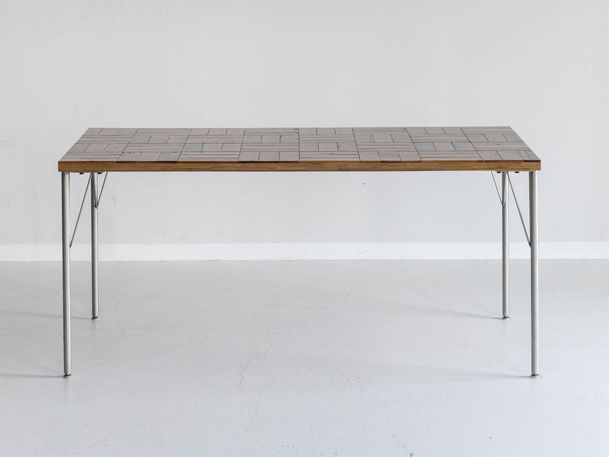 Knot antiques MATERIA DINING TABLE / ノットアンティークス マテリア ダイニングテーブル
チェス柄天板 + No.2脚（丸脚） （テーブル > ダイニングテーブル） 19