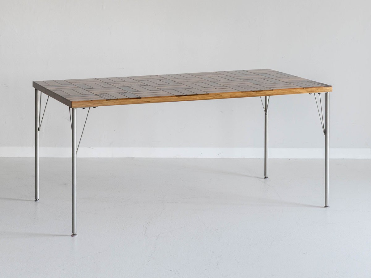 Knot antiques MATERIA DINING TABLE / ノットアンティークス マテリア ダイニングテーブル
チェス柄天板 + No.2脚（丸脚） （テーブル > ダイニングテーブル） 18