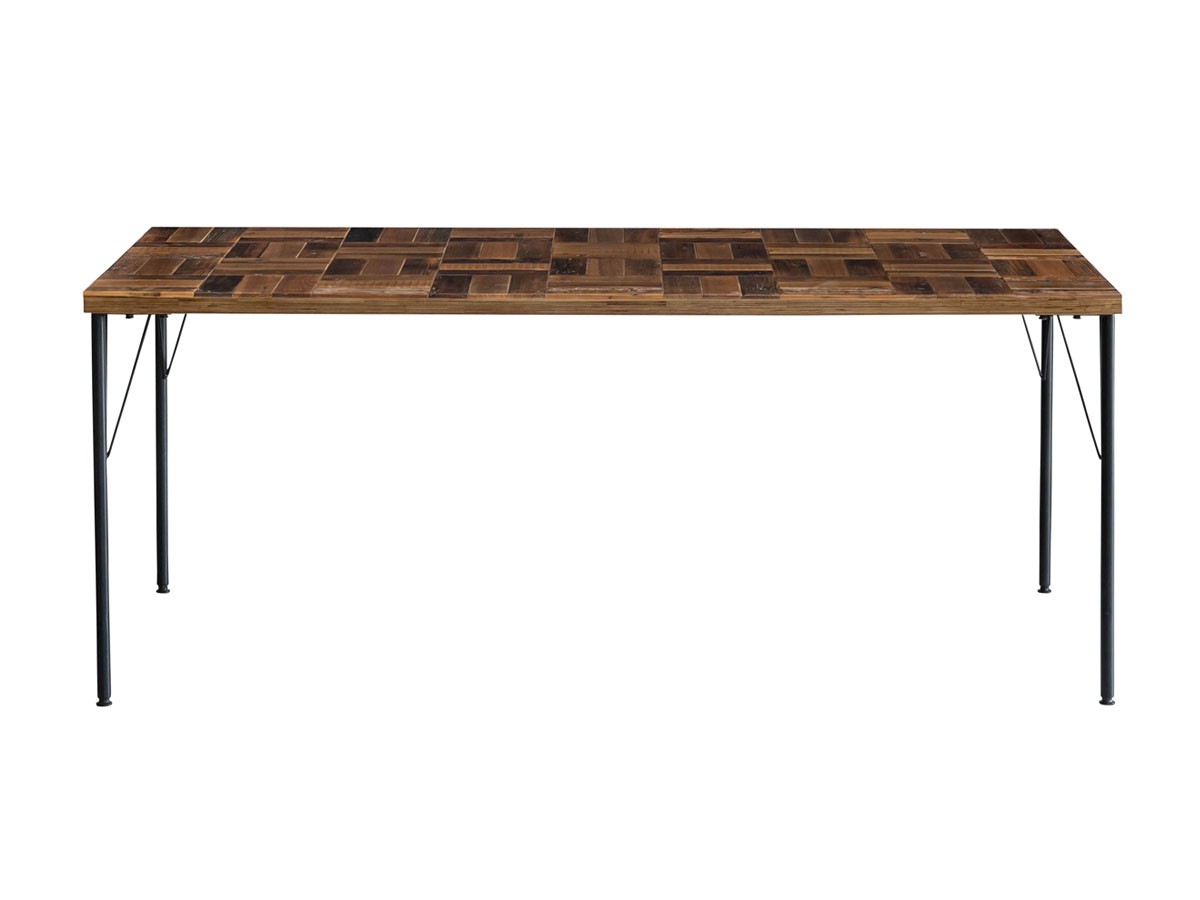 Knot antiques MATERIA DINING TABLE / ノットアンティークス マテリア ダイニングテーブル
チェス柄天板 + No.2脚（丸脚） （テーブル > ダイニングテーブル） 34