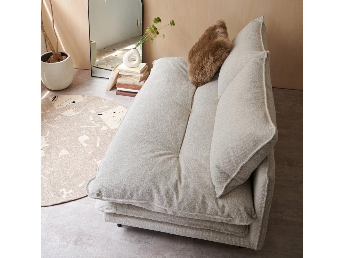 JOURNAL STANDARD FURNITURE PORTO SOFA 2P / ジャーナルスタンダードファニチャー ポルト ソファ 2シーター（ブークレ） （ソファ > 二人掛けソファ） 9