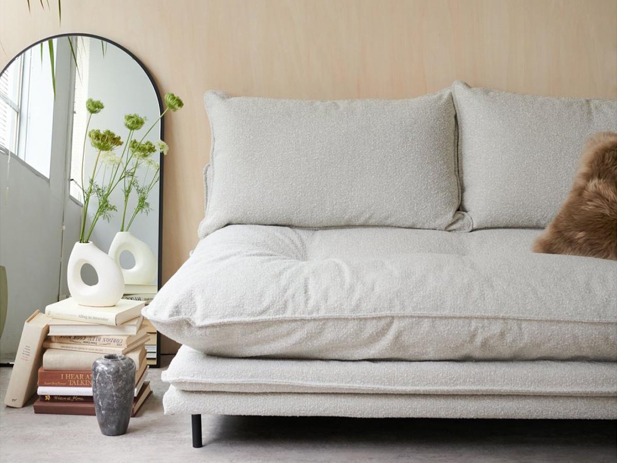 JOURNAL STANDARD FURNITURE PORTO SOFA 2P / ジャーナルスタンダードファニチャー ポルト ソファ 2シーター（ブークレ） （ソファ > 二人掛けソファ） 11