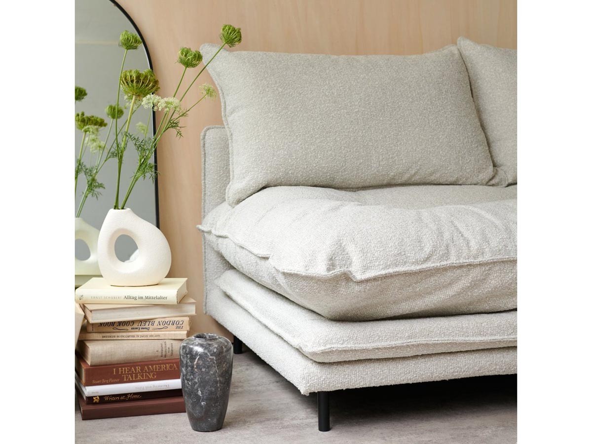 JOURNAL STANDARD FURNITURE PORTO SOFA 2P / ジャーナルスタンダードファニチャー ポルト ソファ 2シーター（ブークレ） （ソファ > 二人掛けソファ） 12