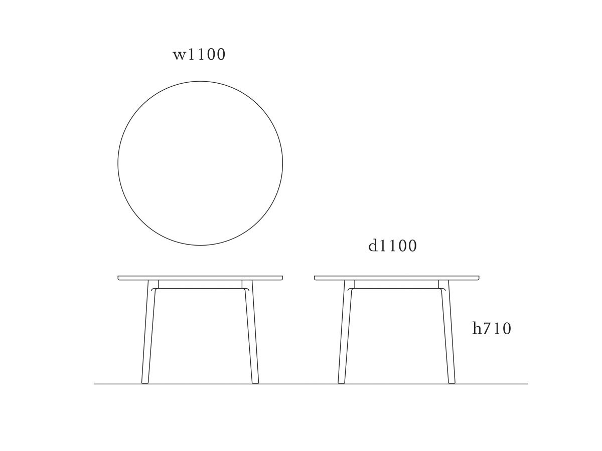 dual cicle table / デュアル サークルテーブル （テーブル > ダイニングテーブル） 9