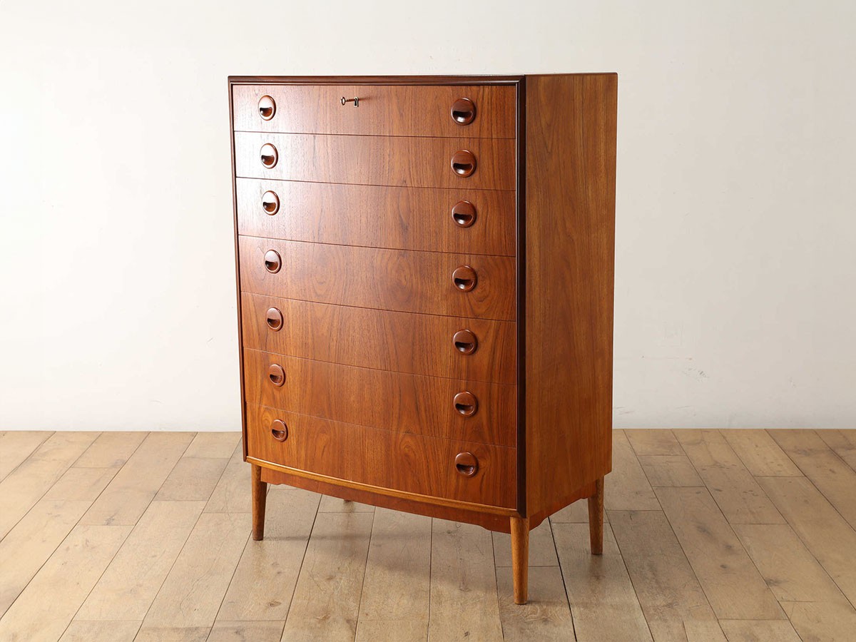 Lloyd's Antiques Real Antique
Kai Kristiansen Chest Of Drawers / ロイズ・アンティークス デンマークアンティーク家具
カイ・クリスチャンセン チェスト QH008044 （収納家具 > チェスト・箪笥） 4