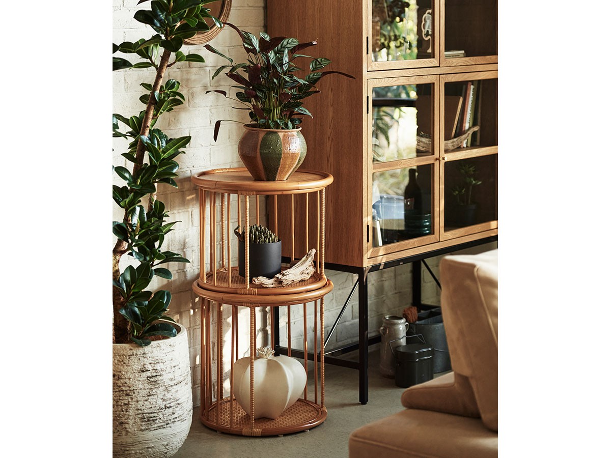 OASIS SILVA SIDE TABLE / オアシス シルバ サイドテーブル 高さ49cm （テーブル > サイドテーブル） 2