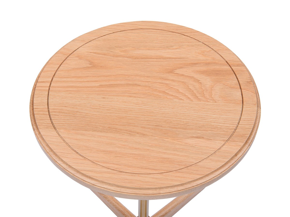 ecruxe LIEN ROUND SIDE TABLE / エクリュクス リアン ラウンドサイドテーブル（オークナチュラル） （テーブル > サイドテーブル） 17