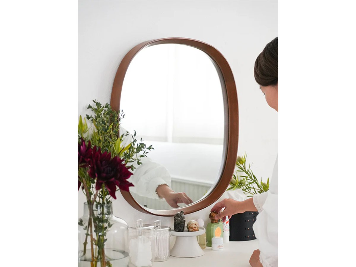 Kurve Ellipse Mirror / クルベ エリップスミラー （ミラー・ドレッサー > 壁掛けミラー・壁掛け鏡） 3