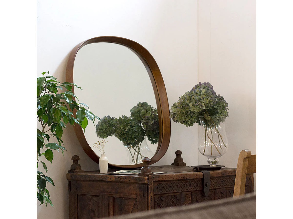Kurve Ellipse Mirror / クルベ エリップスミラー （ミラー・ドレッサー > 壁掛けミラー・壁掛け鏡） 5
