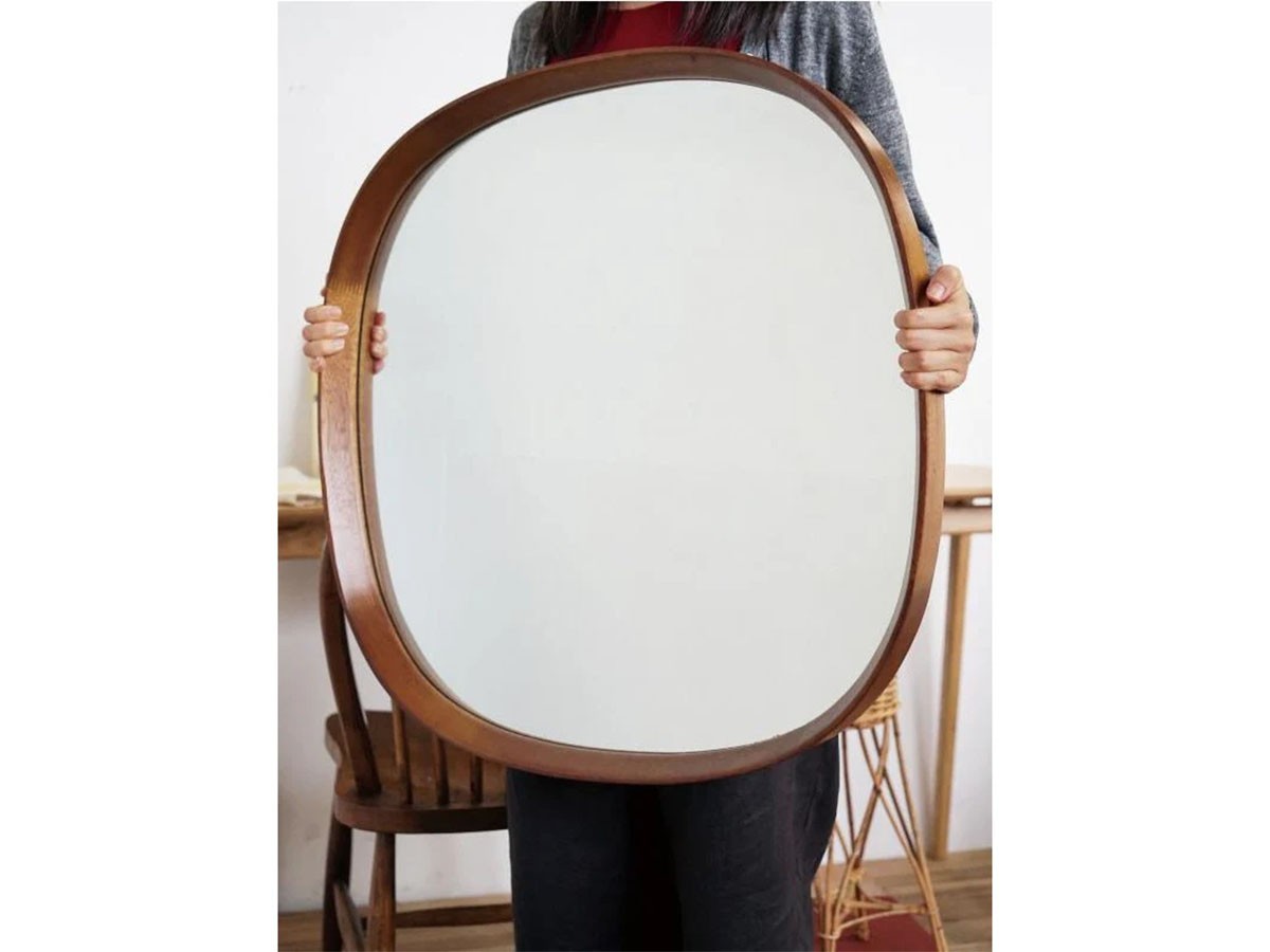 Kurve Ellipse Mirror / クルベ エリップスミラー （ミラー・ドレッサー > 壁掛けミラー・壁掛け鏡） 4