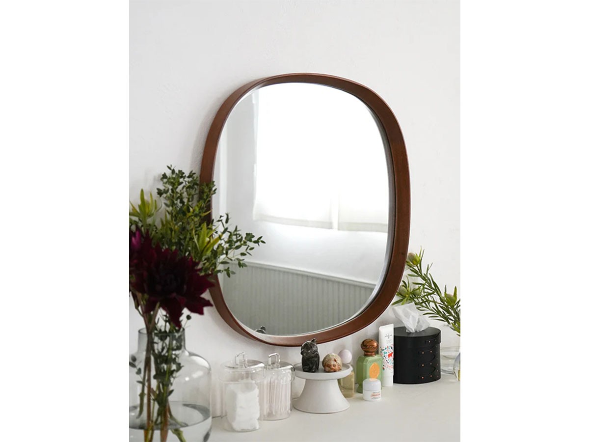 Kurve Ellipse Mirror / クルベ エリップスミラー （ミラー・ドレッサー > 壁掛けミラー・壁掛け鏡） 2