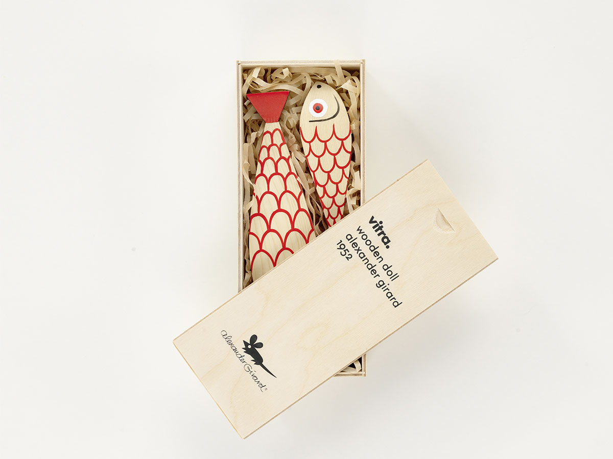 Vitra Wooden Dolls Mother Fish & Child / ヴィトラ ウッデン ドール