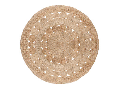 a.depeche jute rug 2525 circle / アデペシュ ジュートラグ 2525
