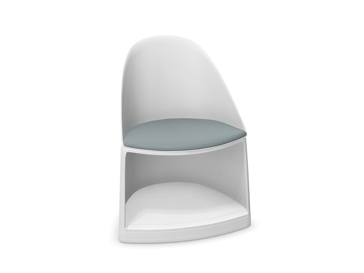 arper Cila Go Chair With Storage Base / アルペール シーラゴー ストレージベース付チェア 座面クッション付 （チェア・椅子 > ダイニングチェア） 2