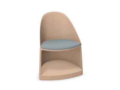 arper Cila Go Chair With Storage Base / アルペール シーラゴー ストレージベース付チェア 座面クッション付 -  インテリア・家具通販【FLYMEe】