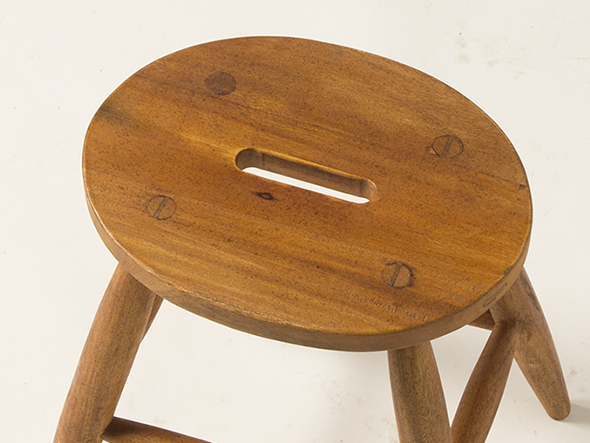 old maison Oval Stool L / オールドメゾン オーバルスツール L No.OMU831L（ナンカ） （チェア・椅子 > カウンターチェア・バーチェア） 4