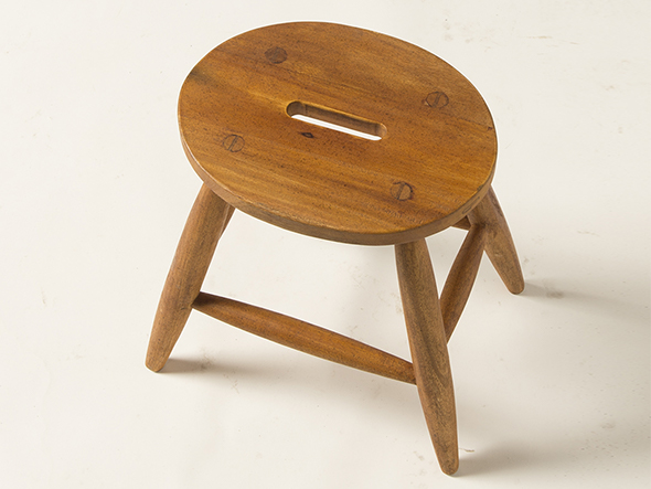 old maison Oval Stool L / オールドメゾン オーバルスツール L No.OMU831L（ナンカ） （チェア・椅子 > カウンターチェア・バーチェア） 3