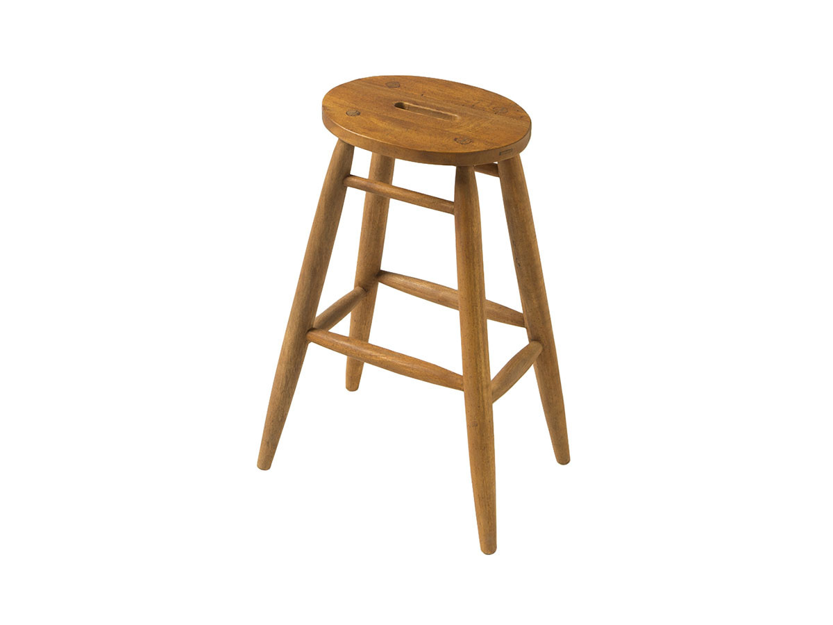 old maison Oval Stool L / オールドメゾン オーバルスツール L No.OMU831L（ナンカ） （チェア・椅子 > カウンターチェア・バーチェア） 1