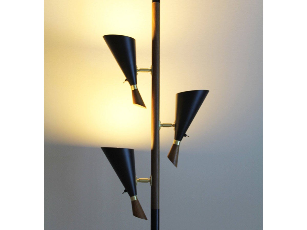 CARDIFF POLE LAMP industrial - フロアスタンド