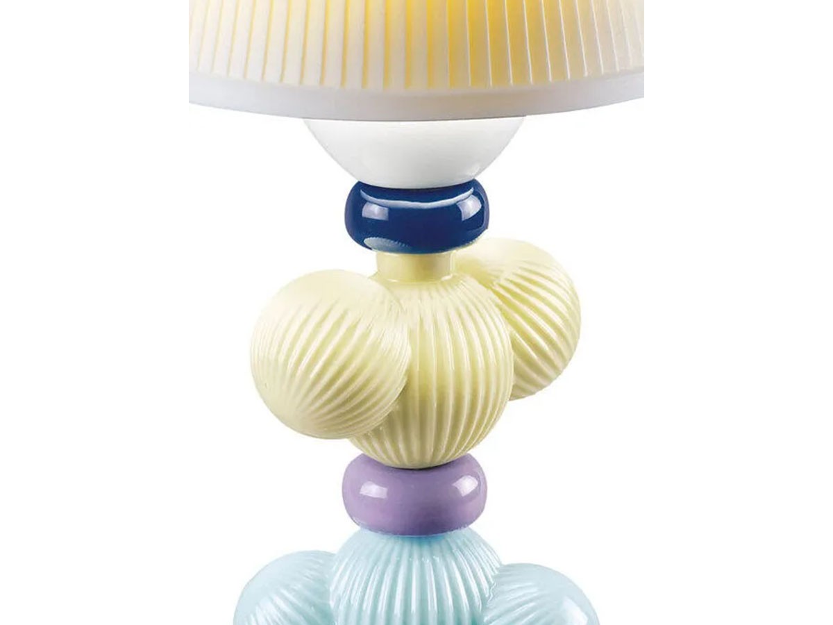 LLADRO' Lampada Da Tavolo Firefly Cactus Bianco 30x12cm
