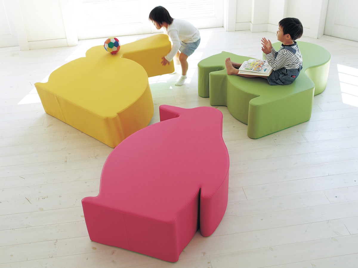 BAOBAB LAND Kids Bench / バオバブランド キッズベンチ ペンギン K001 （キッズ家具・ベビー用品 > キッズスペース） 3
