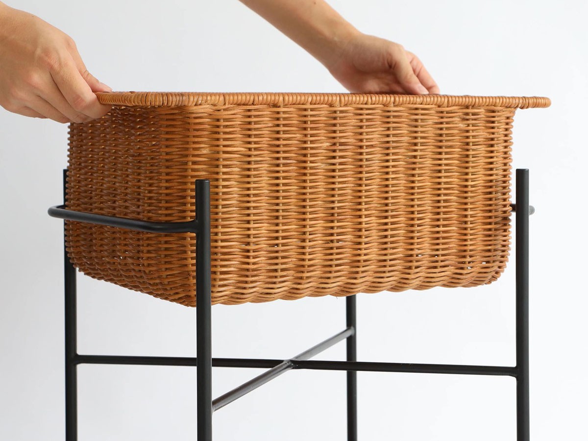 IDEE WALLABY BASKET STAND / イデー ワラビー バスケットスタンド ブラック （収納家具 > ラック・シェルフ） 11