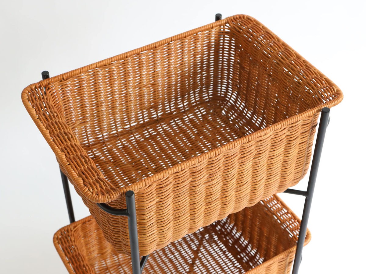 IDEE WALLABY BASKET STAND / イデー ワラビー バスケットスタンド ブラック （収納家具 > ラック・シェルフ） 12