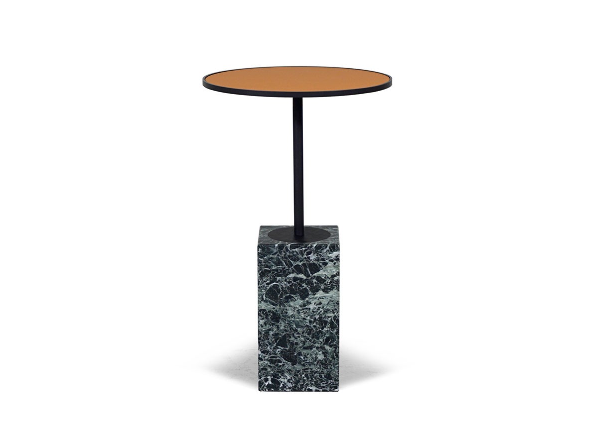 MASTERWAL LUNAM SIDE TABLE / マスターウォール ルナム サイドテーブル 直径30cm（レザートップ） （テーブル > サイドテーブル） 1