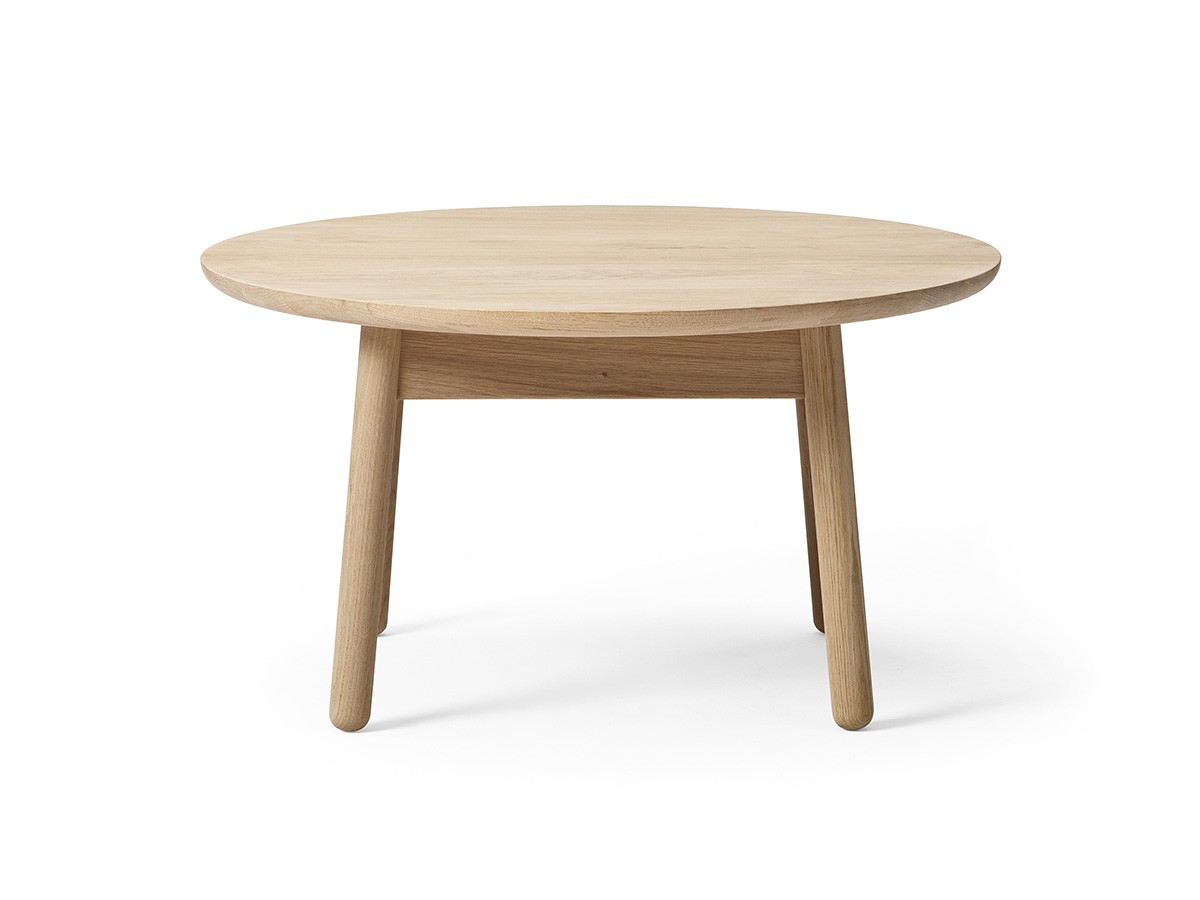 +HALLE Nest Table Oak / プラス ハレ ネスト テーブル オーク 直径75 × 高さ41cm （テーブル > ローテーブル・リビングテーブル・座卓） 2