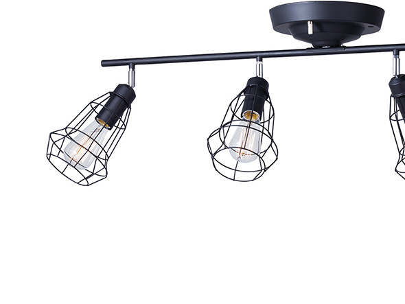 Remote Ceiling Lamp / 4灯リモートシーリングランプ #35484 （ライト・照明 > シーリングライト） 12