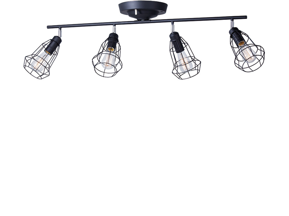Remote Ceiling Lamp / 4灯リモートシーリングランプ #35484 （ライト・照明 > シーリングライト） 11