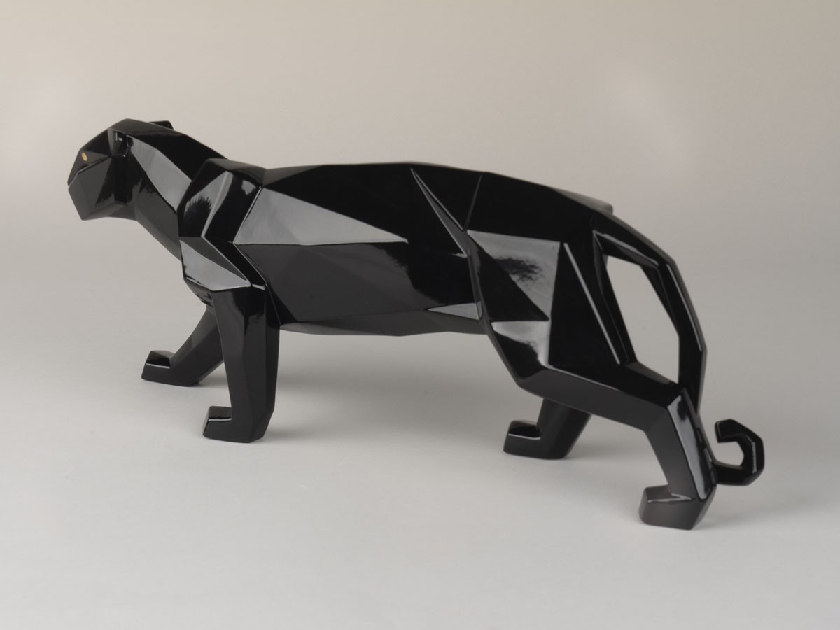 LLADRO Origami Panther / リヤドロ オリガミ パンサー （オブジェ・アート > オブジェ） 15