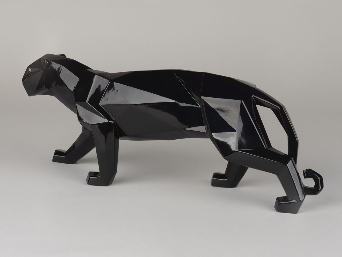 LLADRO Origami Panther / リヤドロ オリガミ パンサー （オブジェ・アート > オブジェ） 14
