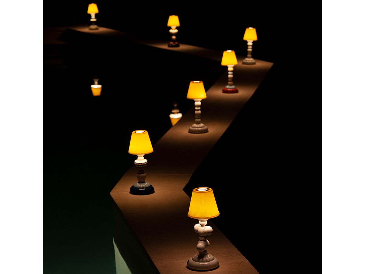 LLADRO Lotus Firefly Lamp / リヤドロ ロータス ファイヤーフライ ランプ （ライト・照明 > テーブルランプ） 14
