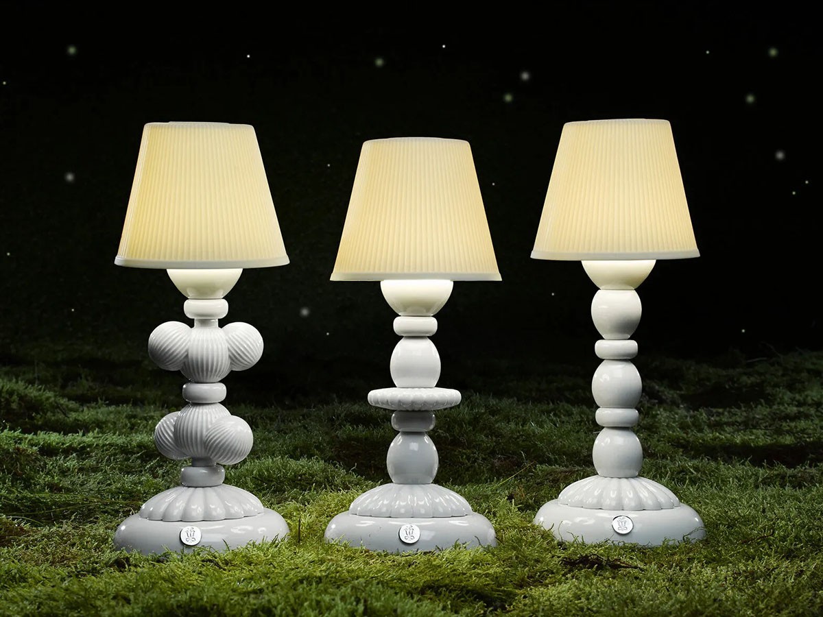 LLADRO Lotus Firefly Lamp / リヤドロ ロータス ファイヤーフライ ランプ （ライト・照明 > テーブルランプ） 11