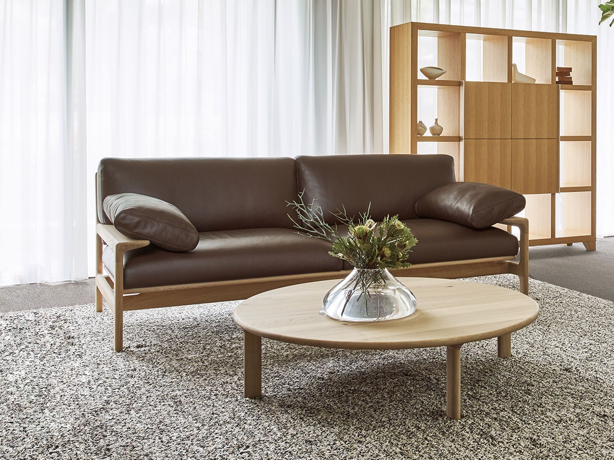 YUKAR LUX / ユカラ ラックス リビング 丸テーブル 直径110cm （テーブル > ローテーブル・リビングテーブル・座卓） 2