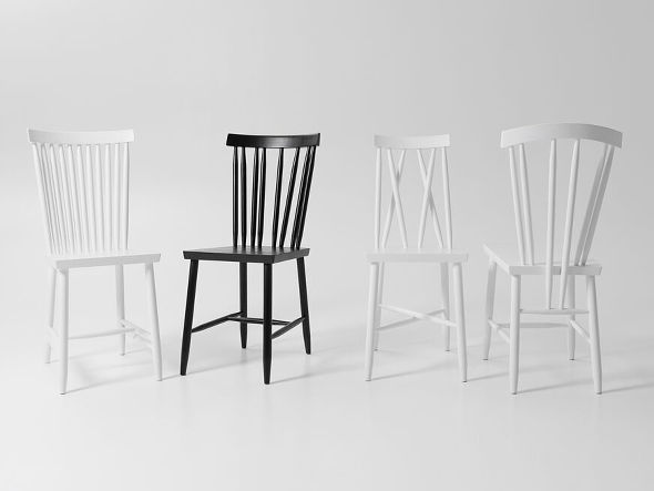 Design House Stockholm Family Chairs White / デザインハウスストックホルム ファミリー チェア ホワイト （チェア・椅子 > ダイニングチェア） 2