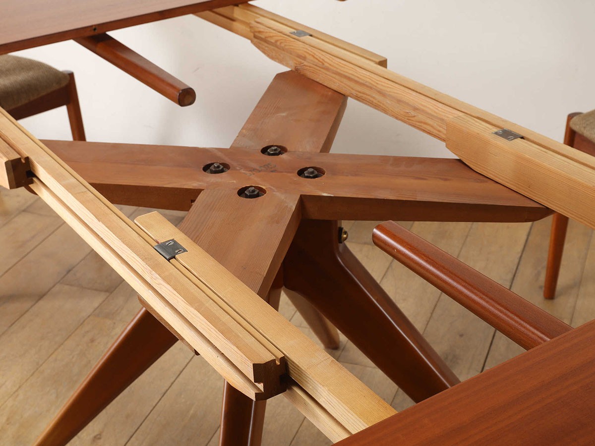 Lloyd's Antiques Real Antique 
David Rosen Extension Table / ロイズ・アンティークス スウェーデンアンティーク家具
デイビット・ローセン エクステンションテーブル （テーブル > ダイニングテーブル） 22