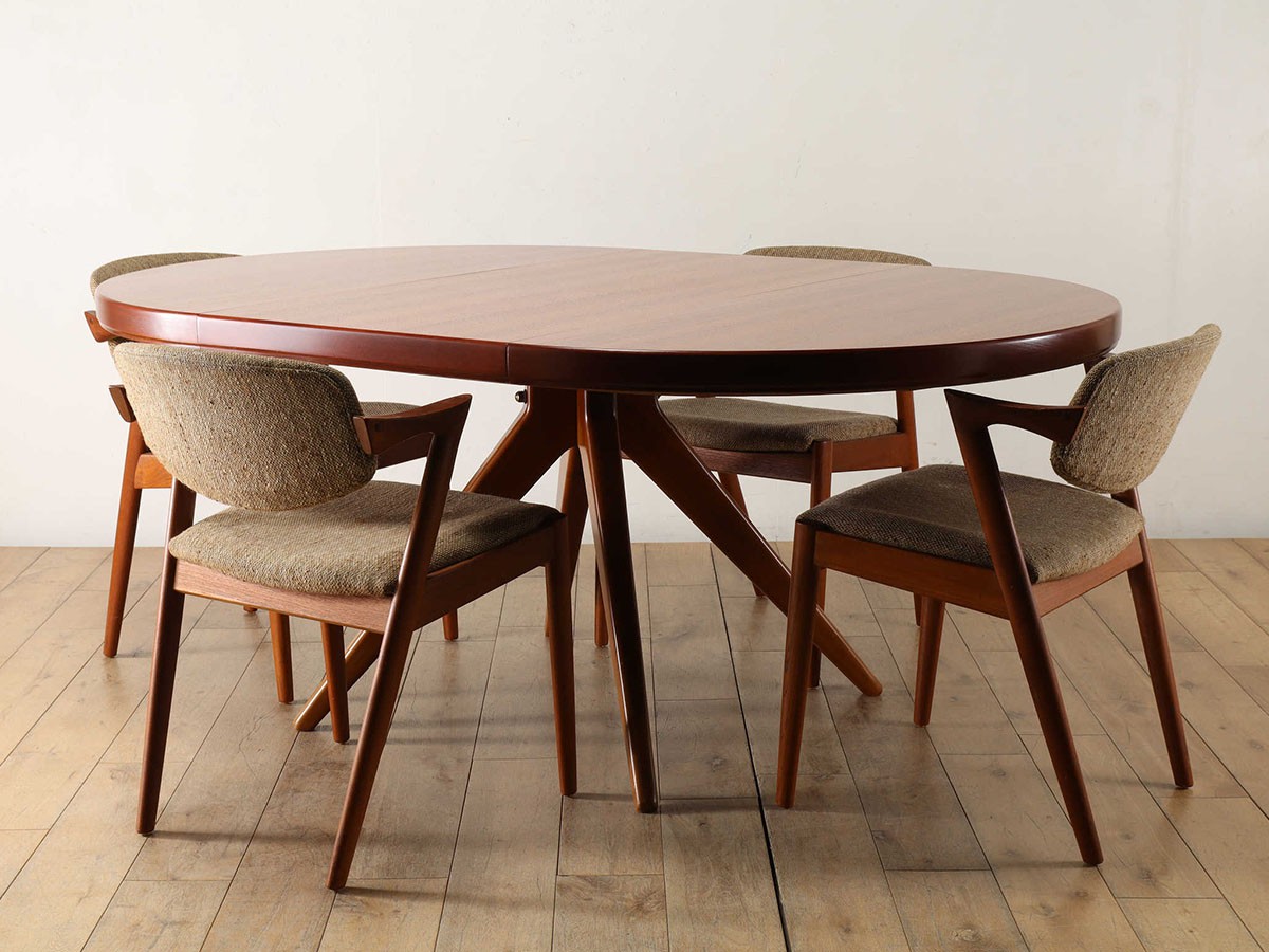 Lloyd's Antiques Real Antique 
David Rosen Extension Table / ロイズ・アンティークス スウェーデンアンティーク家具
デイビット・ローセン エクステンションテーブル （テーブル > ダイニングテーブル） 3