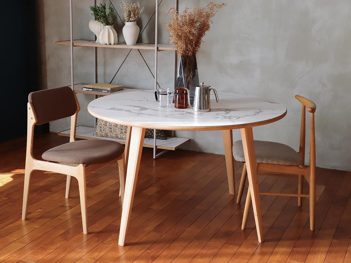 a.depeche CANTY round table 1200 / アデペシュ キャンティ ラウンドテーブル 1200 ウッドレッグ （テーブル > ダイニングテーブル） 12
