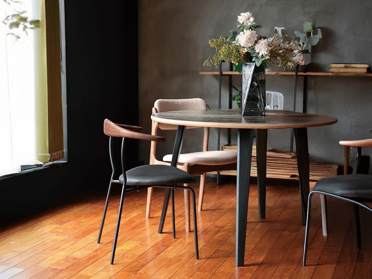 a.depeche CANTY round table 1200 / アデペシュ キャンティ ラウンドテーブル 1200 ウッドレッグ （テーブル > ダイニングテーブル） 6