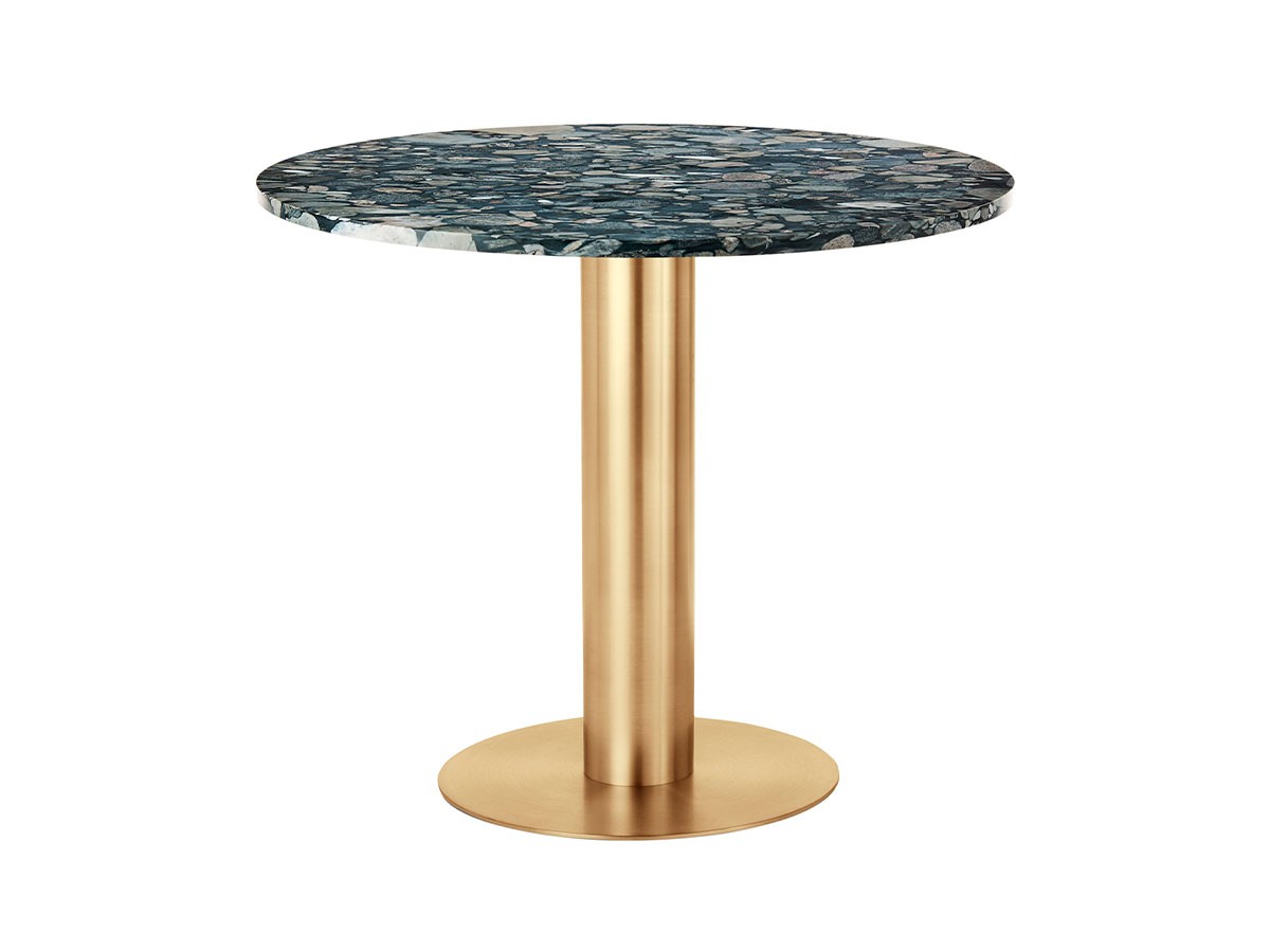 Tom Dixon. Tube Base + Pebble Marble Top Round 900 / トム・ディクソン チューブ ベース + ペブルマーブルトップ ラウンド 900 （テーブル > ダイニングテーブル） 2